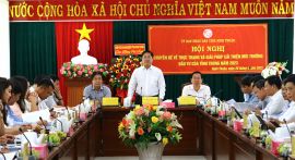Hội nghị chuyên đề về thực trạng và giải pháp cải thiện môi trường đầu tư của tỉnh Ninh Thuận năm 2023